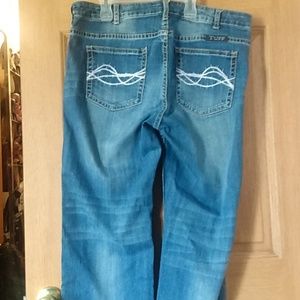 Cowgirl tuff blue jeans